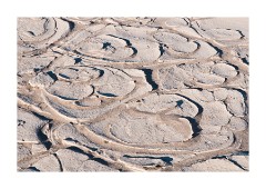Mequite Flat Sand Dunes Mud Patterns