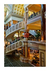 Staircase at Ceasar's Palace