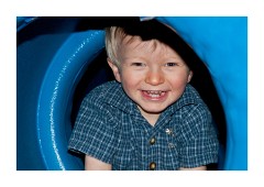 Jason in the Tunnel My Gym