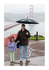 Roland and Nikki Golden Gate Bridge San Francisco