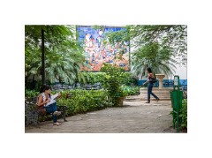 Havana Cuba 12  Old Havana relaxing on the square
