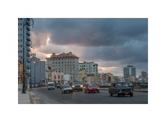 Havana Cuba 43  The Malecon as Evening Falls