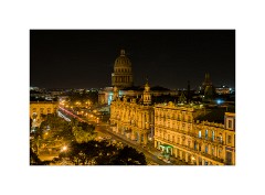 Havana Cuba 44  Parque Central from the Roof-top of our Hotel