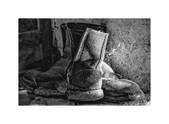 Trinidad Countryside Cuba 26  The Farriers Farmhouse - Old Boots still in use