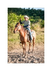 Trinidad Countryside Cuba 35  Man and his Horse