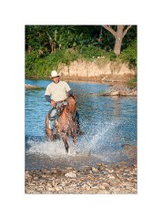 Trinidad Countryside Cuba 36  Having Fun in the River