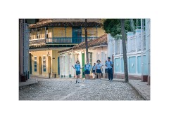 Trinidad Cuba 03  Trinidad Children going to School