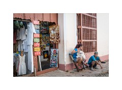 Trinidad Cuba 33  Craft Workers Trinidad