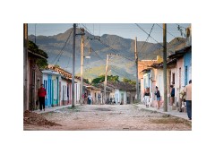 Trinidad Cuba 43  Trinidad - Mountains in the Background