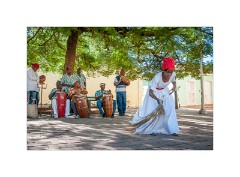 Trinidad Cuba 52  Trinidad Santeria Dancers