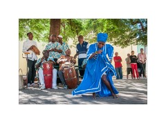 Trinidad Cuba 58  Trinidad Santeria Dancers
