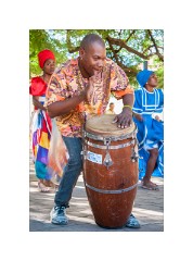 Trinidad Cuba 61  Trinidad Santeria Dancers