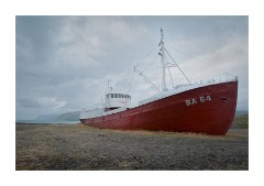 Iceland Day 5  Garbar Ship at Patreksfjörđur