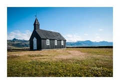 Iceland Day 7  Búđir Church (1848 Reconstructed 1984-6) Snaefellsnes