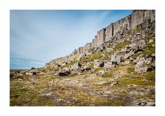 Iceland Day 7  Gerduberg Basalt Columns South Snaefellsnes