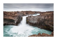 Iceland Day 1  Aldeyjarfoss on Skalfandafljot River