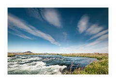 Iceland Day 1  Laxá á Ásum Myvatn Area