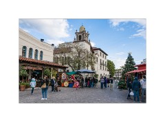 Los Angeles 13  Down Town California Just entering Olvera Street