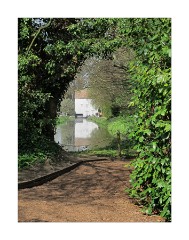 Anglesey Abbey View through to the Mill