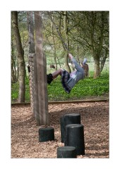 Wimpole Home Farm Jessica Trying to Reach the Top