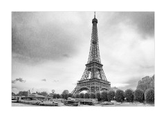 Eiffel Tower from the River Seine