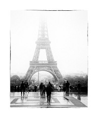 Eiffel Tower in the Mist from the Palais de Chaillot