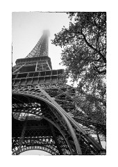 Eiffel Tower in the Mist