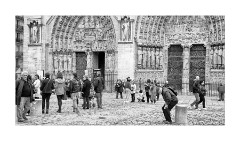 Entrance to the Notre Dame