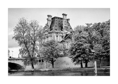 The Louvre from the Seine