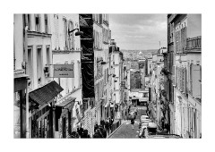The Village of Montmartre looking over Paris