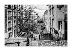 View from Montmartre of Paris