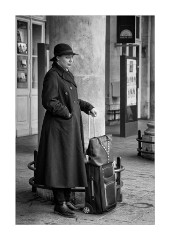 Waiting at Gare de L'est