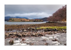 Loch Shieldaig with Light on the Island Eilean on Inbhire Bhain