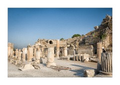 Ephesus and Sirince 03  Ephesus Market Basilica and Odeion