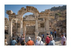 Ephesus and Sirince 23  Ephesusp Temple of Hadrian