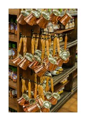 Ephesus and Sirince 43  Shop with Turkish coffee makers