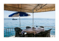 Gallipoli Troy and Yesilyurt 04  Journey to Gallipoli, the restaurant overlooking the Dardanelles