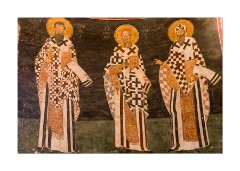 Istanbul  The Monastery of the Chora Church, Byzantine mosaics and frescoes. The side chapel