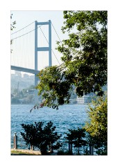 Istanbul  Bosphorus Bridge taken from the Asian side
