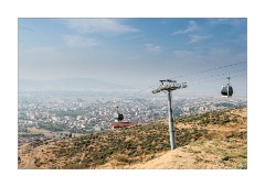 Pergamon 02  Pergamon Cable car to the top