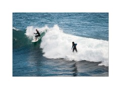 Surfing at Santa Cruz