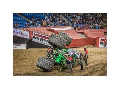 Folsom 10  Sleep Train Arena Monster Trucks - The Driver has been released from the Truck