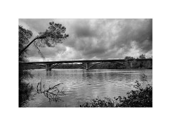 Folsom 13  Folsom Bridge from the Powerhouse State Park