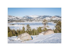 Tahoe 14  Frozen Loon Lake Tahoe