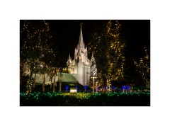 San Diego 05  The Church of Jesus Christ of Latter Day Saints La Jolla - Fantastic array of Christmas Lights