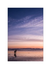 San Francisco 29  Great Highway Beach San Francisco - Nikki and Jason as the sunsets