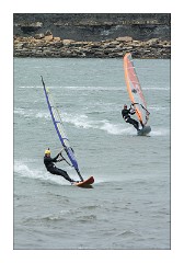 Dorset 15  Wind Surfing Kimmeridge Bay