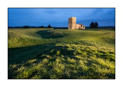 Dorset in Spring 05  Knowlton Church and Earthworks (Taken at night in rain by torchlight)