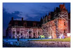 France Amboise 24  Light and Sound at Amboise Chateau