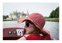 France Chateaus and Churches 16  Chateau de Chambord Nikki in charge